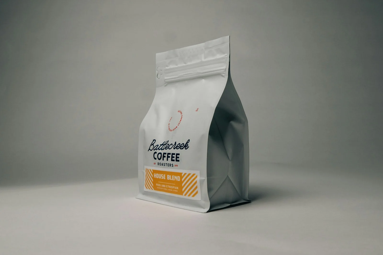 Stock coffee beans for an illustrative product post